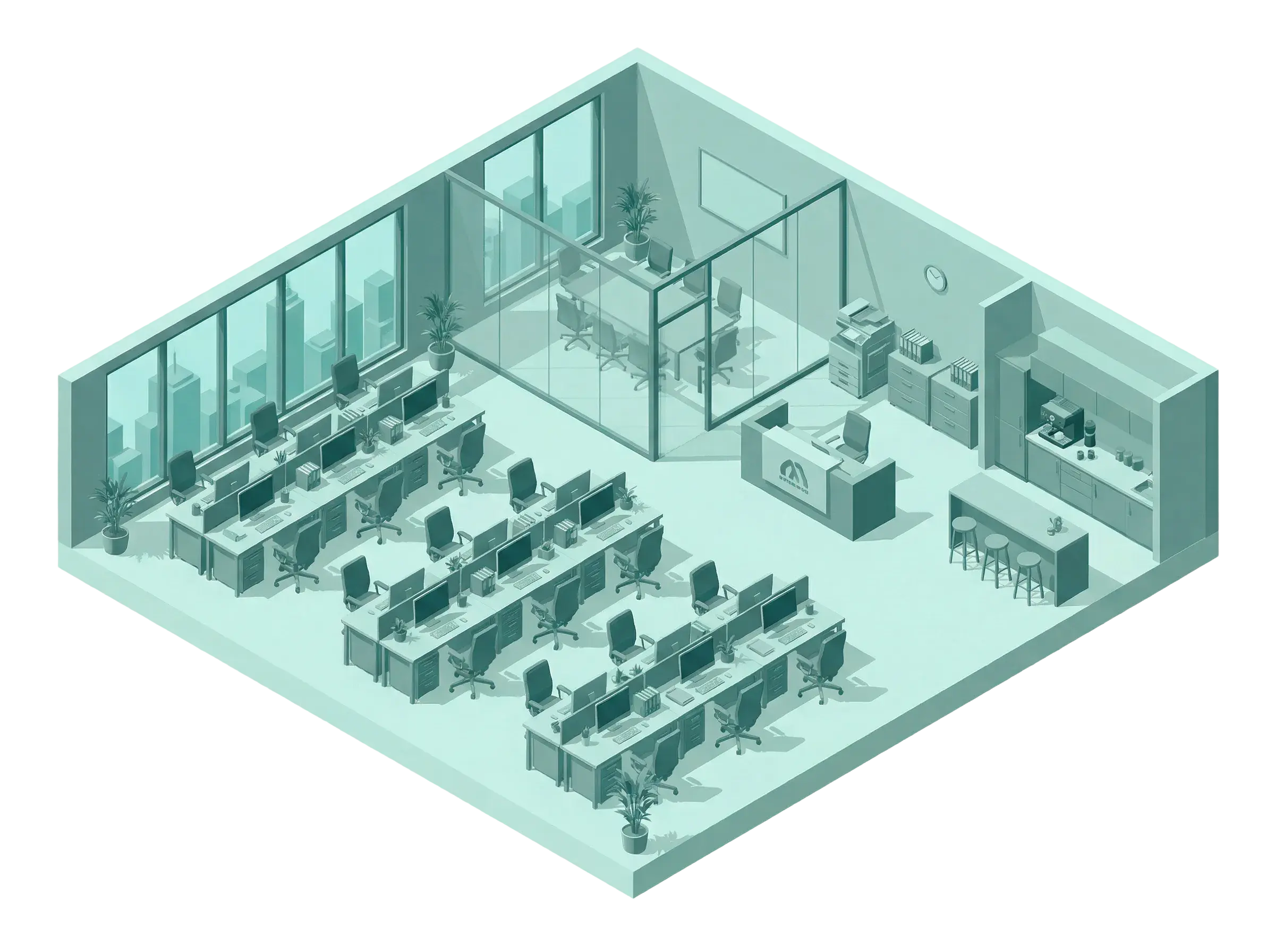 Office illustration